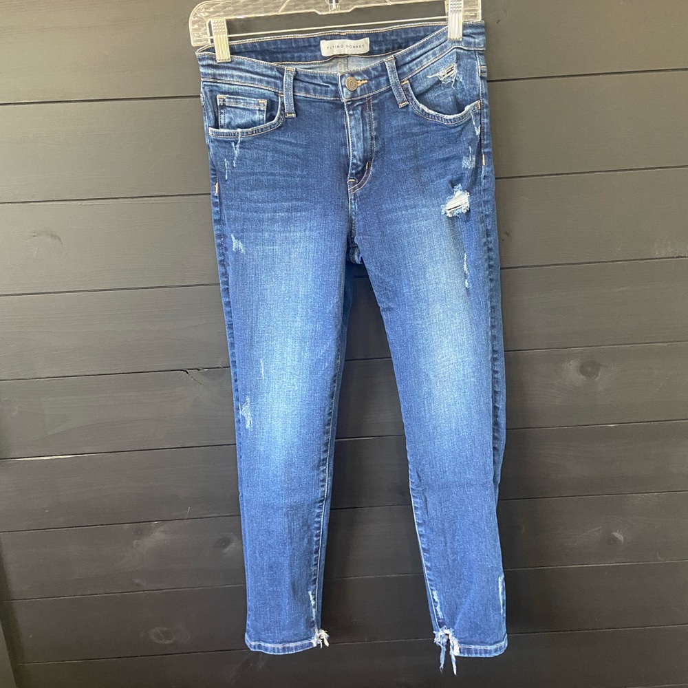 Womens flying monkey skinny jeans